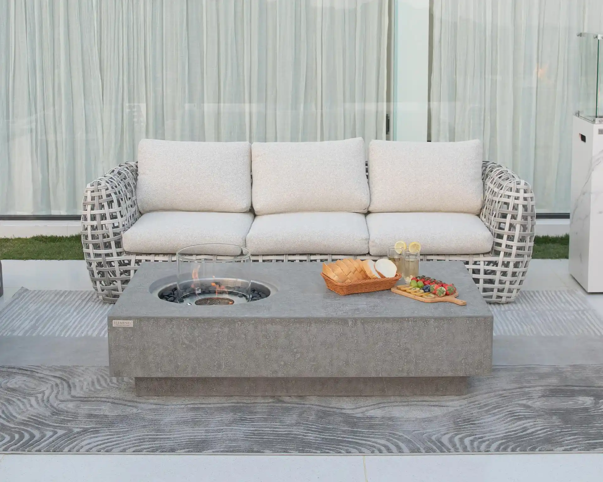 METROPOLIS ethanol fire feature