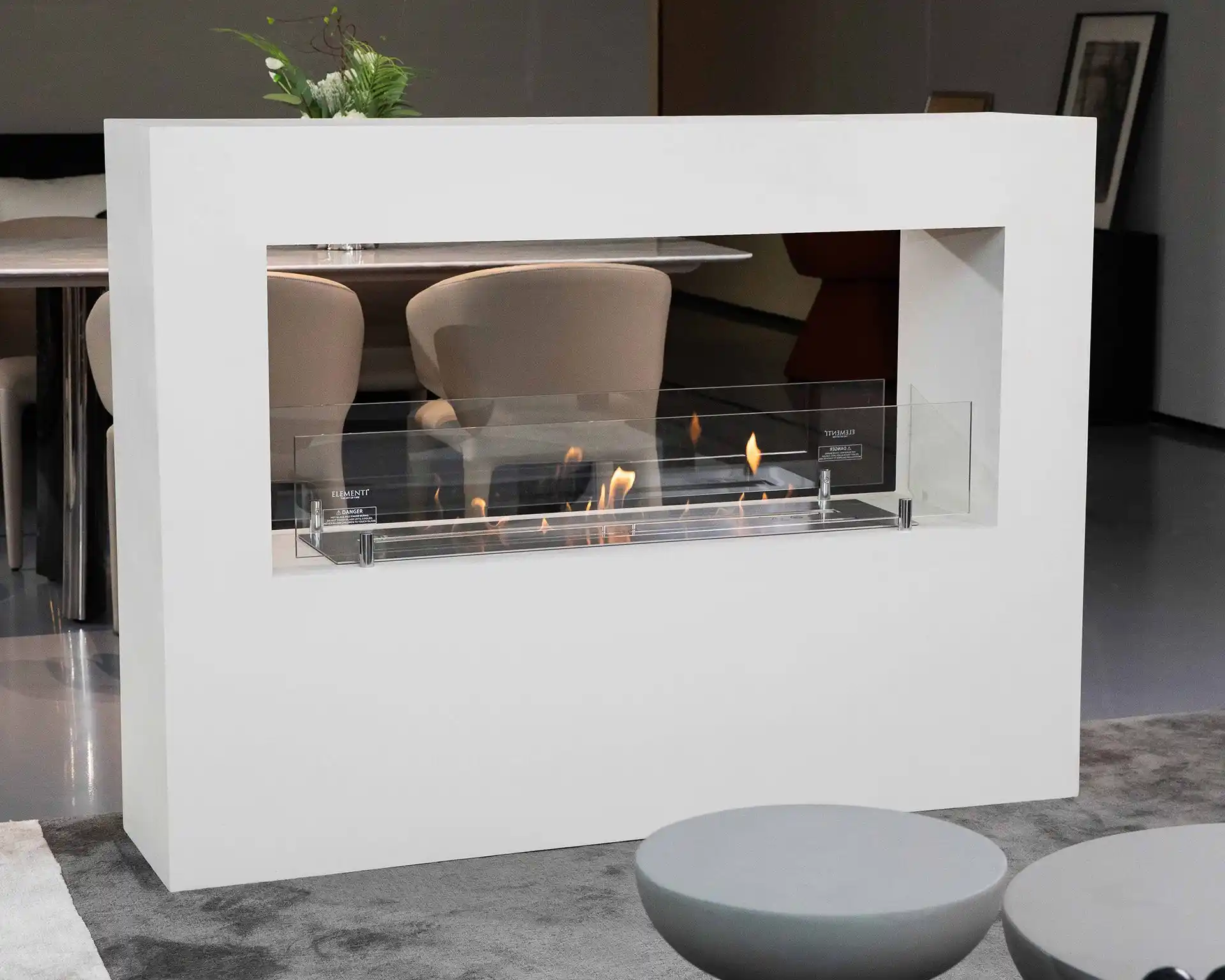 PRAGUE ethanol fire feature