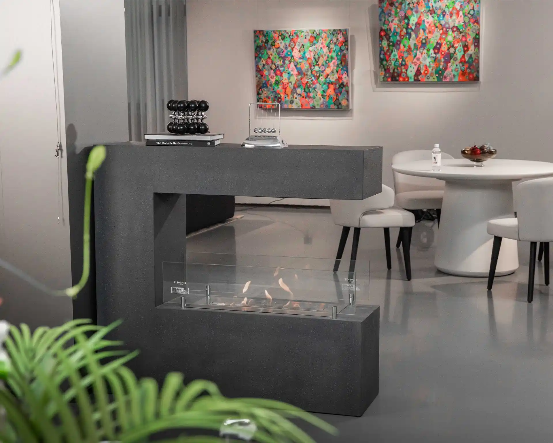 ROTTERDAM ethanol fire feature