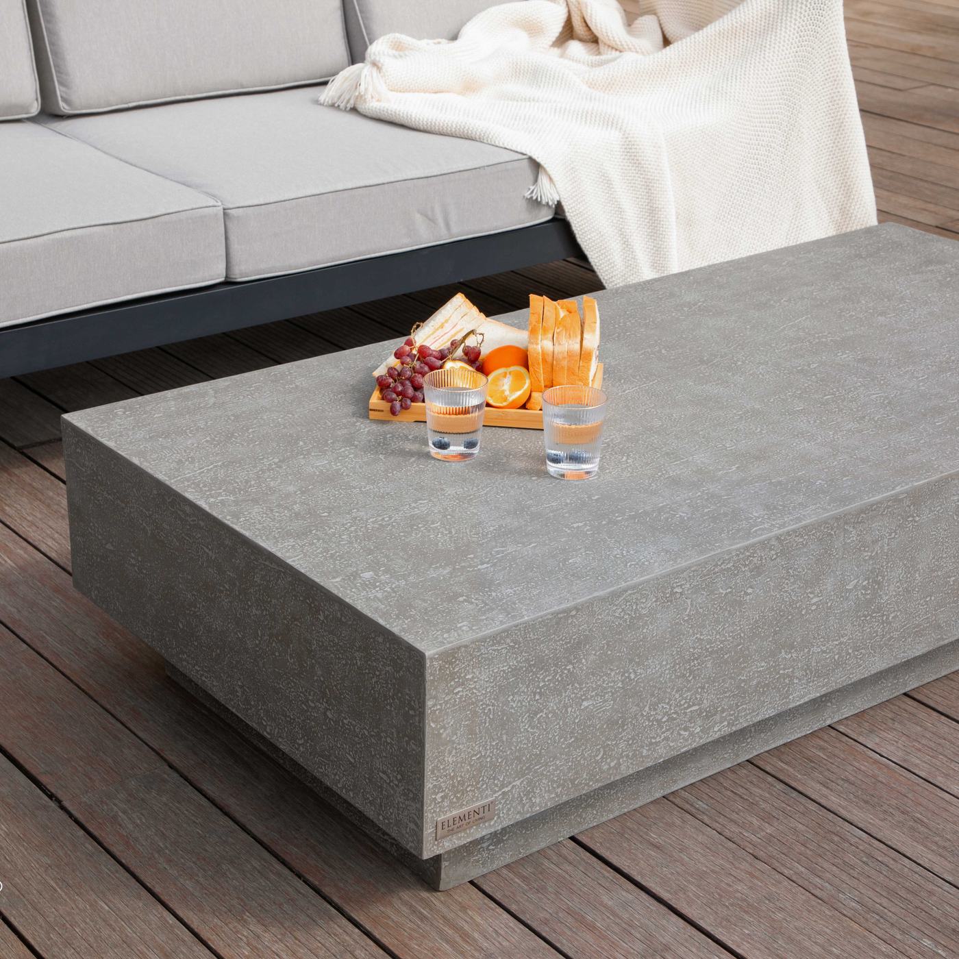Mesa de centro grande rectangular 鈥?2