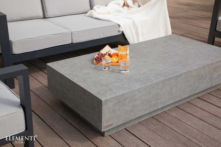 TEVERE Concrete Coffee Table Rectangle