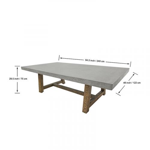 SEINE Concrete Dining Table