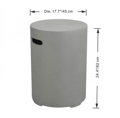 Round Tank Cover - H62cm