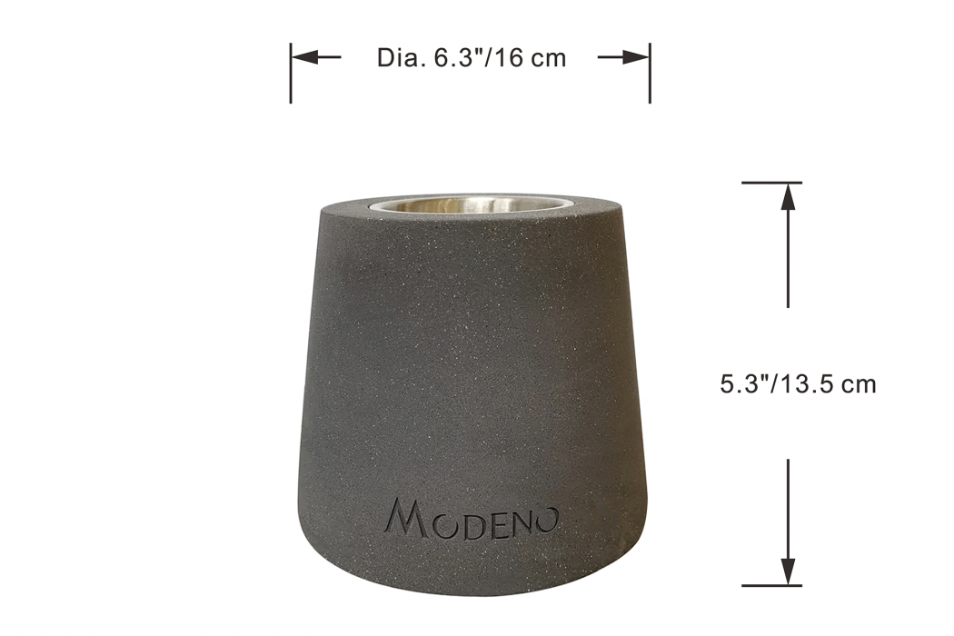 ENTTA chimenea de sobremesa de bioetanol