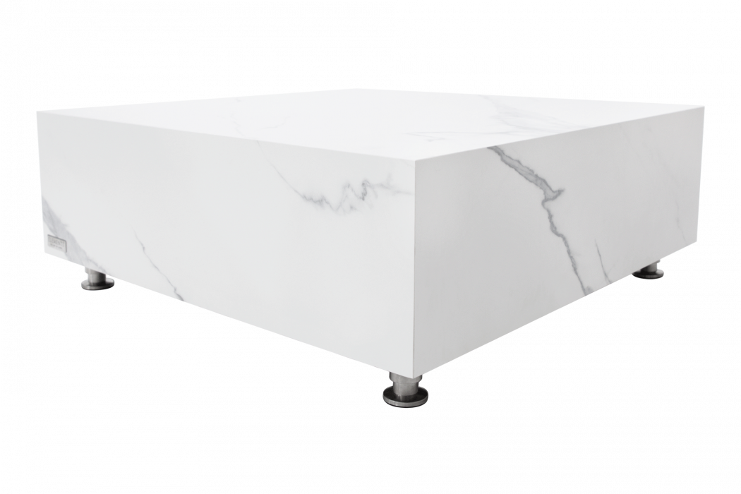 BIANCO Marble Procelain Series Concrete Coffee Table Large