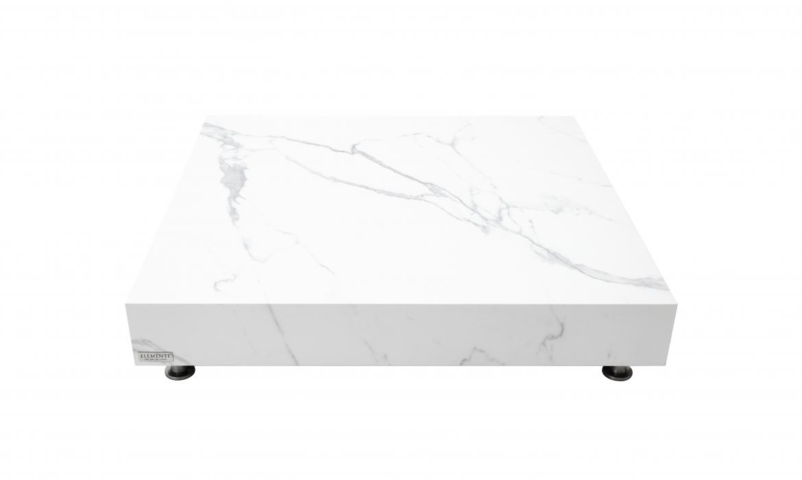 BIANCO Marble Procelain Series Concrete Coffee Table Super Large